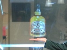 transparent projection film