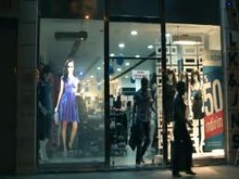 transparent projection film